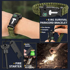 Astnes Gifts For Men Him Dad, Survival Kits And Equipment 14 Pcs, Christmas Stocking Stuffers, Anniversary Birthday Gifts For Hu