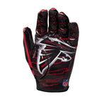 Wilson Nfl Stretch Fit Football Gloves - Youth, Atlanta Falcons