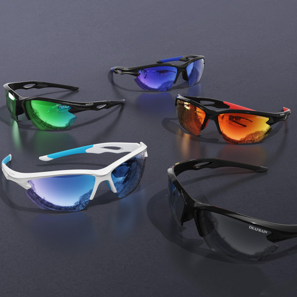 Deafrain Sports Sunglasses Polarized For Women Men Cycling Running Fishing Baseball Glasses Uv400 Protection