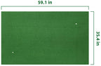 Signature Fitness Golf Hitting Mat, 5 X 3 Feet, 5Mm Or 15Mm Thick Base Commercial Grade Synthetic Turf, No Rubber Tees Included
