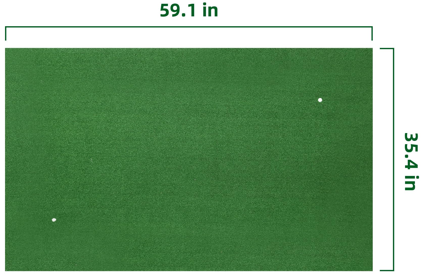 Signature Fitness Golf Hitting Mat, 5 X 3 Feet, 5Mm Or 15Mm Thick Base Commercial Grade Synthetic Turf, No Rubber Tees Included