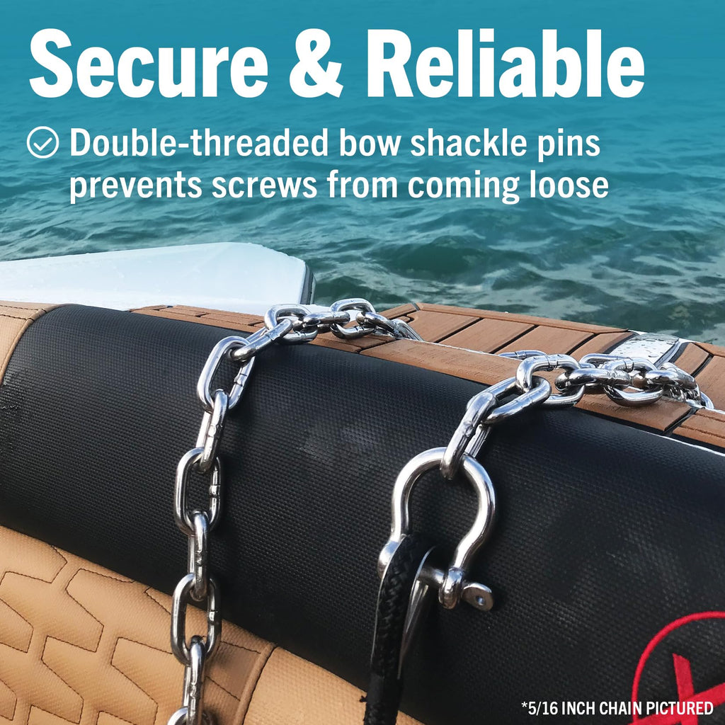Stainless Steel Anchor Chain, Boat Anchor Chain, Anchor Chains For Boats, Stainless Anchor Chain, Double Boat Anchor Shackle Lin