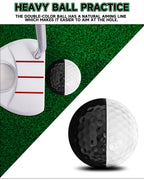 Caiton Putt Practice Balls-Improve The Accuracy Of Putts, Visualization Putting Aid, Golf Putting Score Reduction, Golf Putting