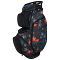 Sun Mountain Womens Diva Lightweight Cart Golf Bag, 14-Way Top, 2025 Model, Black Tropic Flower