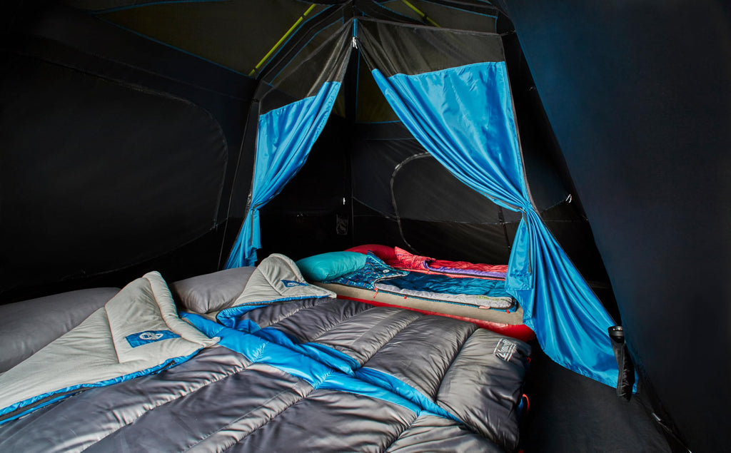 Coleman Instant Tent With 1-Minute Setup, 10-Person Tent With Pre-Attached Poles, Air Vent, & Carry Bag