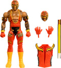 Mattel WWE Ultimate Edition Action Figure & Accessories, 6-inch Rey Mysterio Collectible Set with Swappable Heads & Hands, 30 Ar