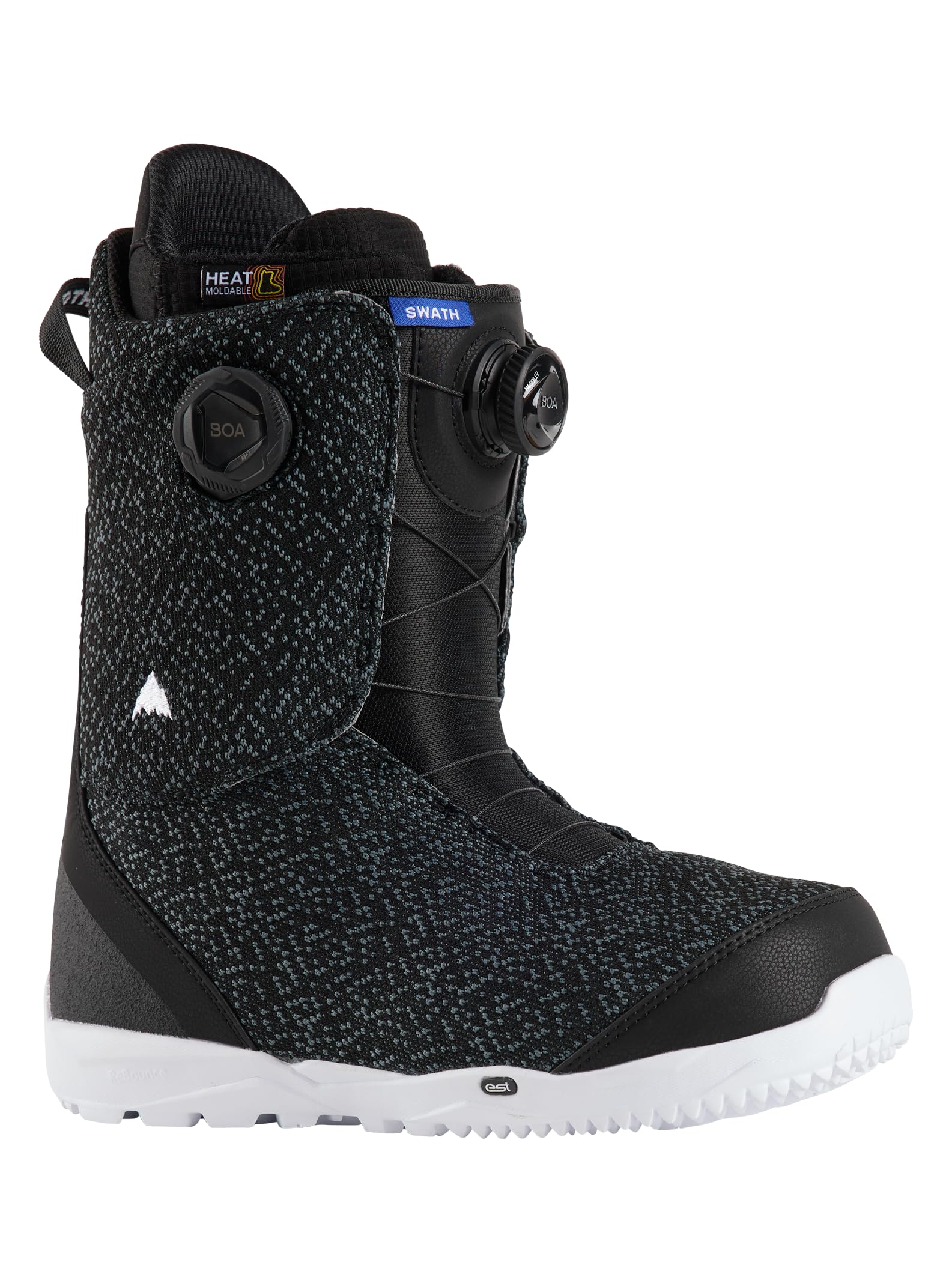 Burton Men's Swath BOA Snowboard Boots, Black, 10