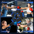 Lolbox 2024 Music Boxing Machine For Kids, Smart Bluetooth Boxing Machine With Boxing Gloves Wall Mounted, Music Boxing Target W