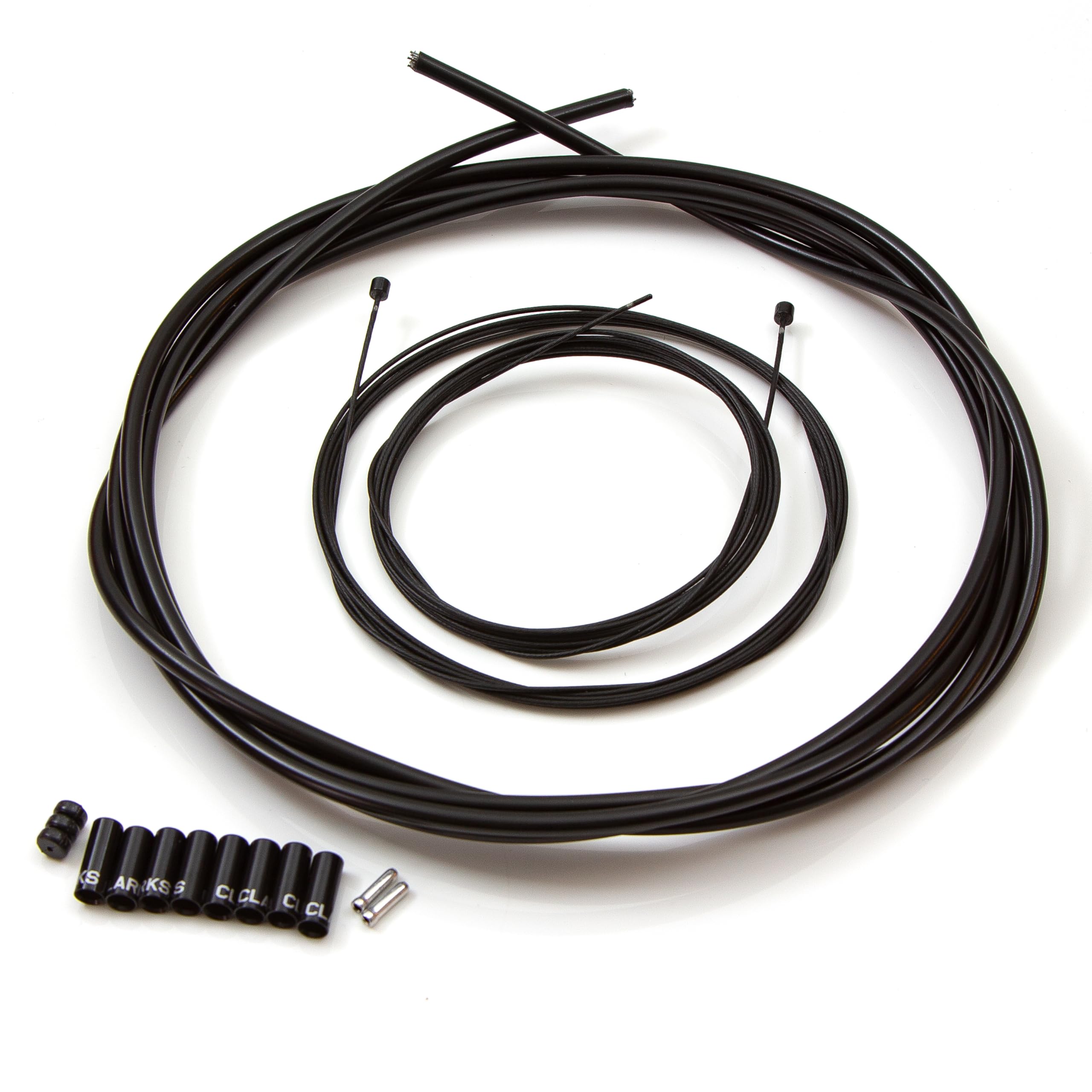 Clarks Zero G Road Gear Kit Alloy Housing 2200 mm Front, 2100 mm Rear - Black