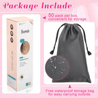 Luxiv 20 50 Pcs Disposable Female Urination Device, Portable Girl Urinal Funnel Women Outside Pee Cup Waterproof Paper Standing