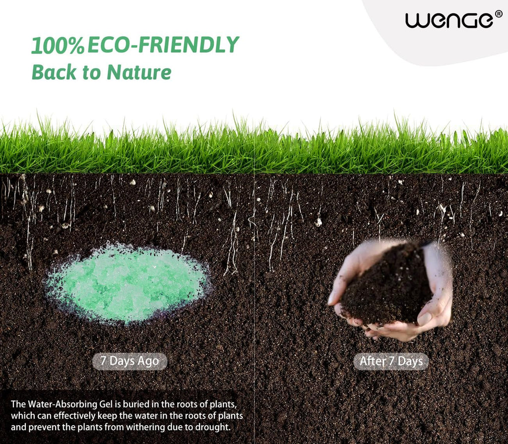Wenge Urine Super Absorbent, Solidifier - 180 Use Poo Gel For Camping, Eco Absorbent Liquid Waste Gelling And Deodorizing Powder
