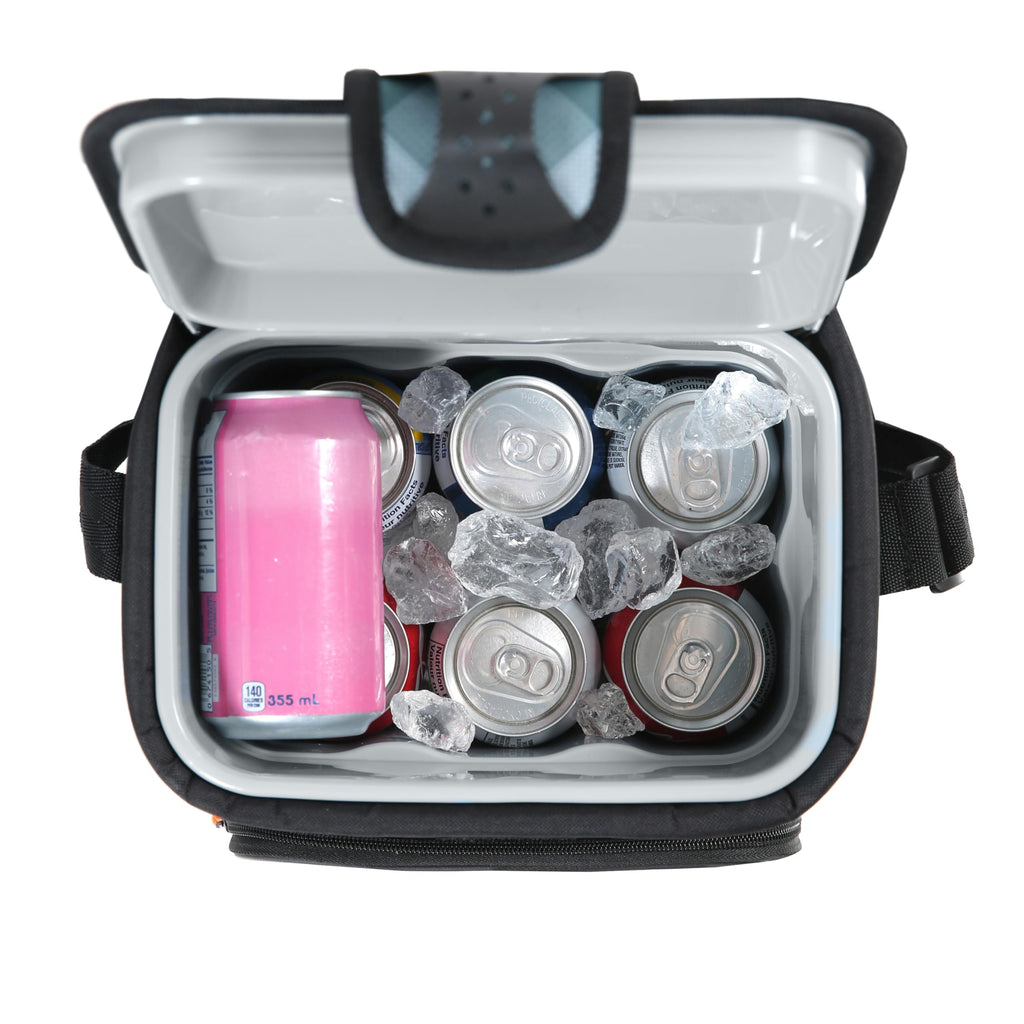 Titan by Arctic Zone 9 Can Zipperless Soft Cooler with HardBody Liner, Jungle Hunt