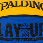 Spalding Lay-Up Mini Outdoor Blue/Orange Basketball 22