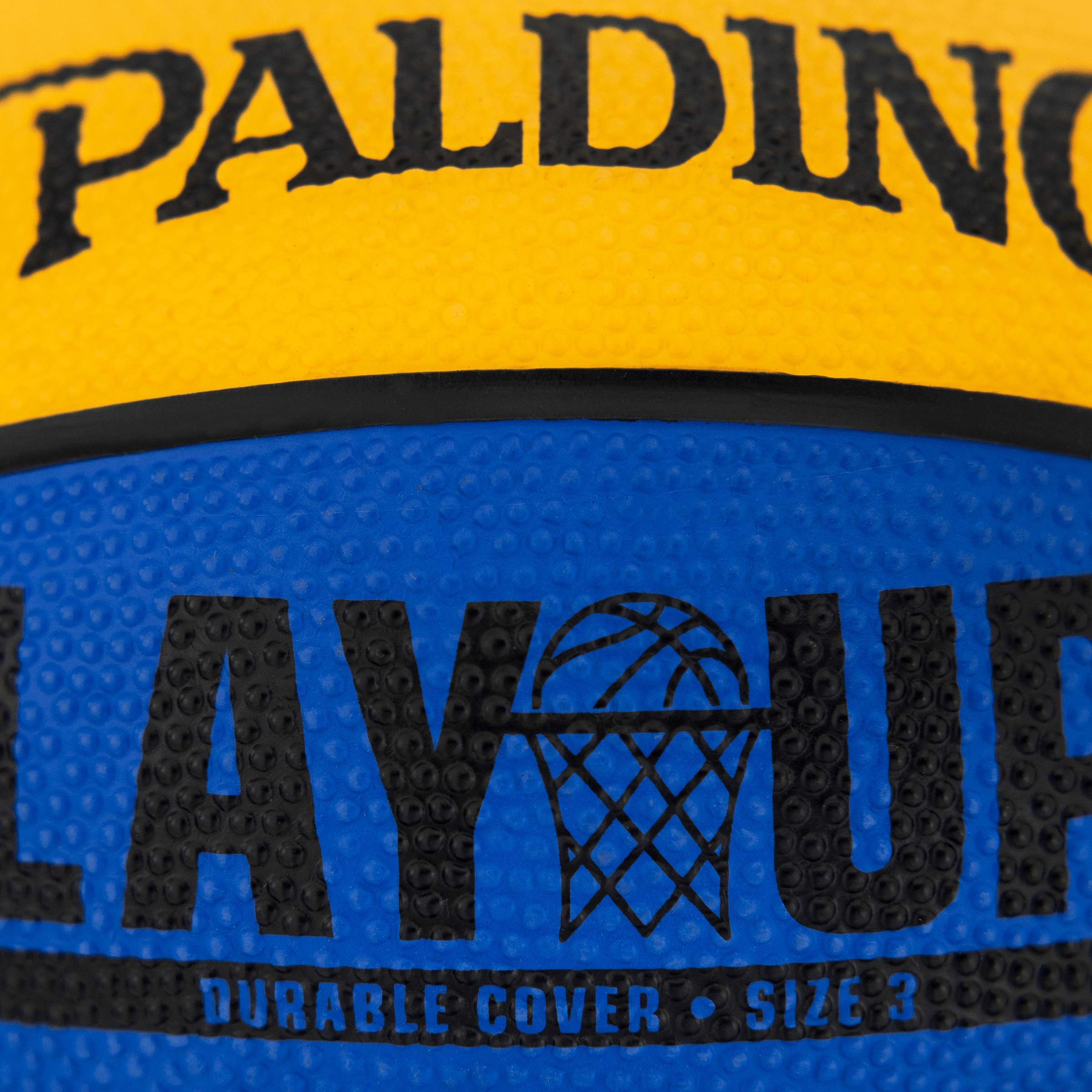 Spalding Lay-Up Mini Outdoor Blue/Orange Basketball 22