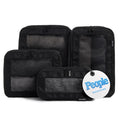 Aerotrunk Compression Packing Cubes  4 Pack  Black