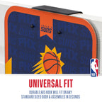 Franklin Sports Nba Phoenix Suns Mini Over The Door Basketball Hoop - Kids Indoor Mini Hoop With Ball - Nba Fan Shop Toy For Bed