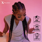 Sensationnel X-Pression Prestretched Braiding Hair - Kanekalon Flame Retardant Smooth Yaki Braid Hair Extension 3X 58 Inch (1 Pa