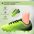 Vizari Stealth Firm Ground Soccer Shoes – Green/Black