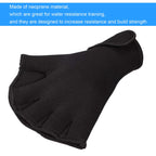 2 Pairs Swimming Gloves Aquatic Swim Training Gloves Neoprene Gloves Webbed Fitness Water Resistance Training Gloves For Swimmin