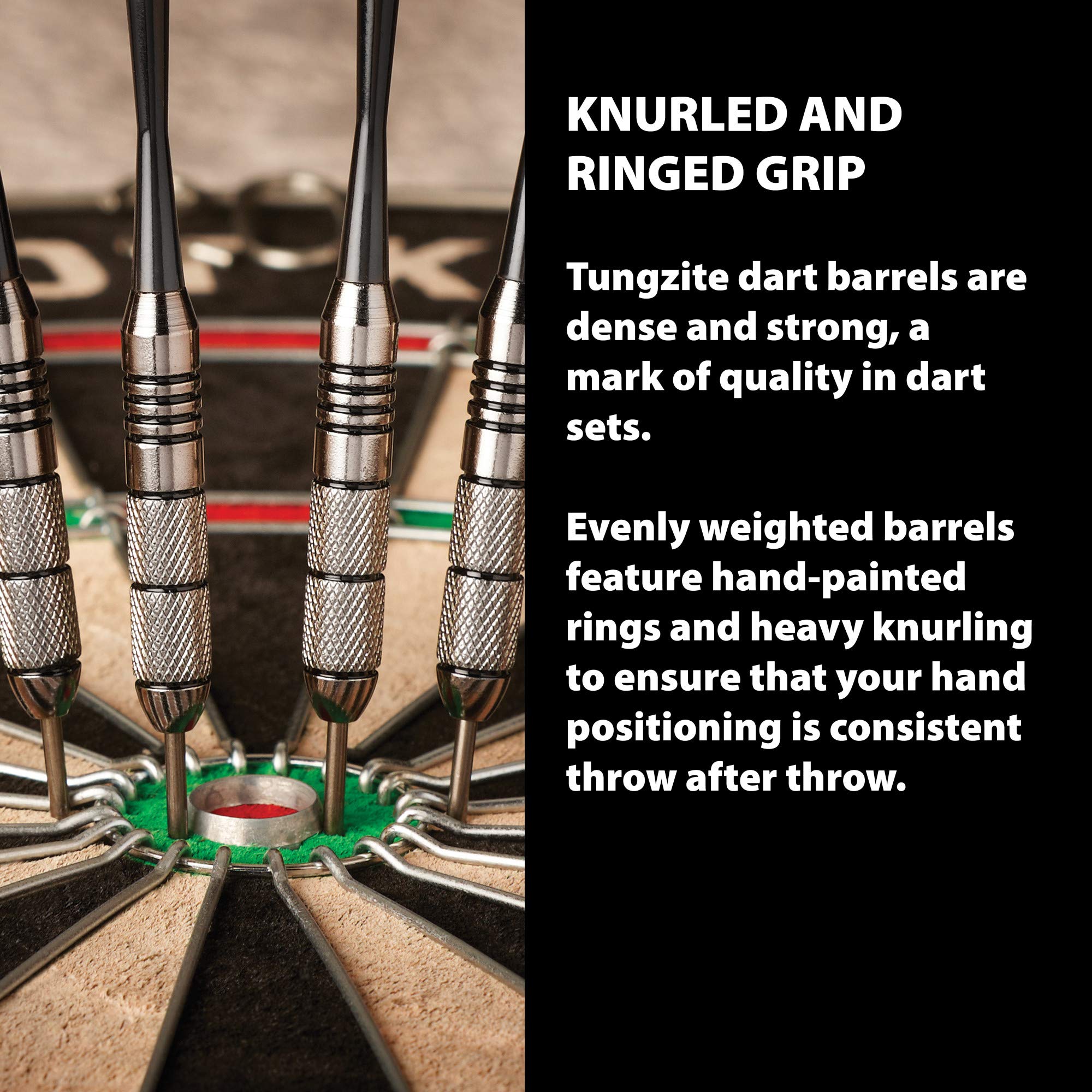 Fat Cat Twin Pack Steel Tip Darts, 19 Grams Multi