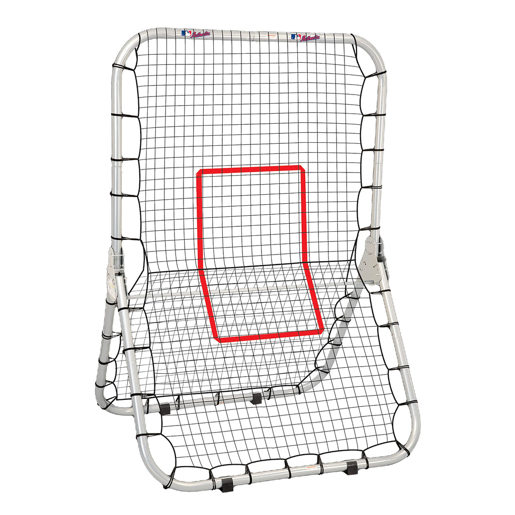 Franklin Sports Mlb Pro Baseball Rebounder Net - Baseball + Softball Pitchback Net + Fielding Trainer - Bounce Back Net For Fiel