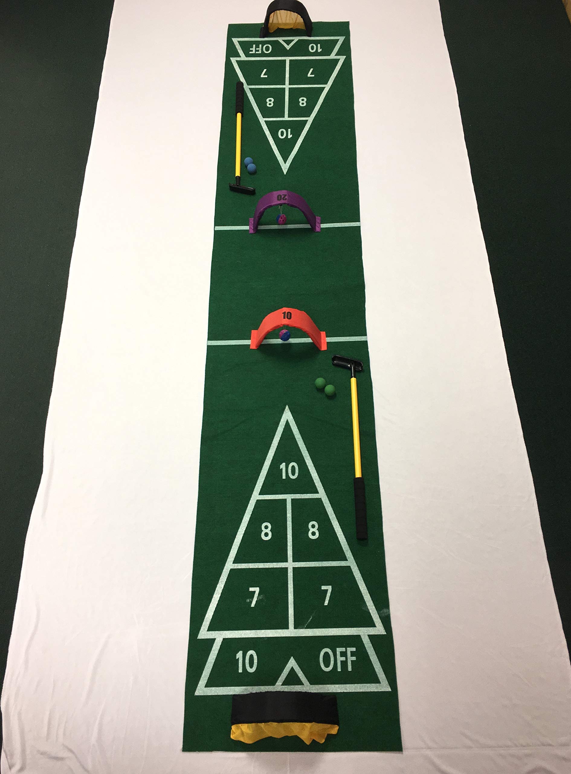 Everrich Shuffle Board/ Golf Putting Mat