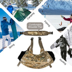 Mdstop Outdoor Hand Warmer Muff Fits For Hunting, Fly Fishing, Camping, Hiking (New Flannel Camo)