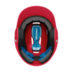 Easton Z5 2.0 Baseball Batting Helmet, Xlarge, Matte Red