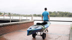 Wilderness Systems Heavy Duty Kayak Cart | Flat-Free Wheels | 450 Lb Weight Rating | For Kayaks And Canoes