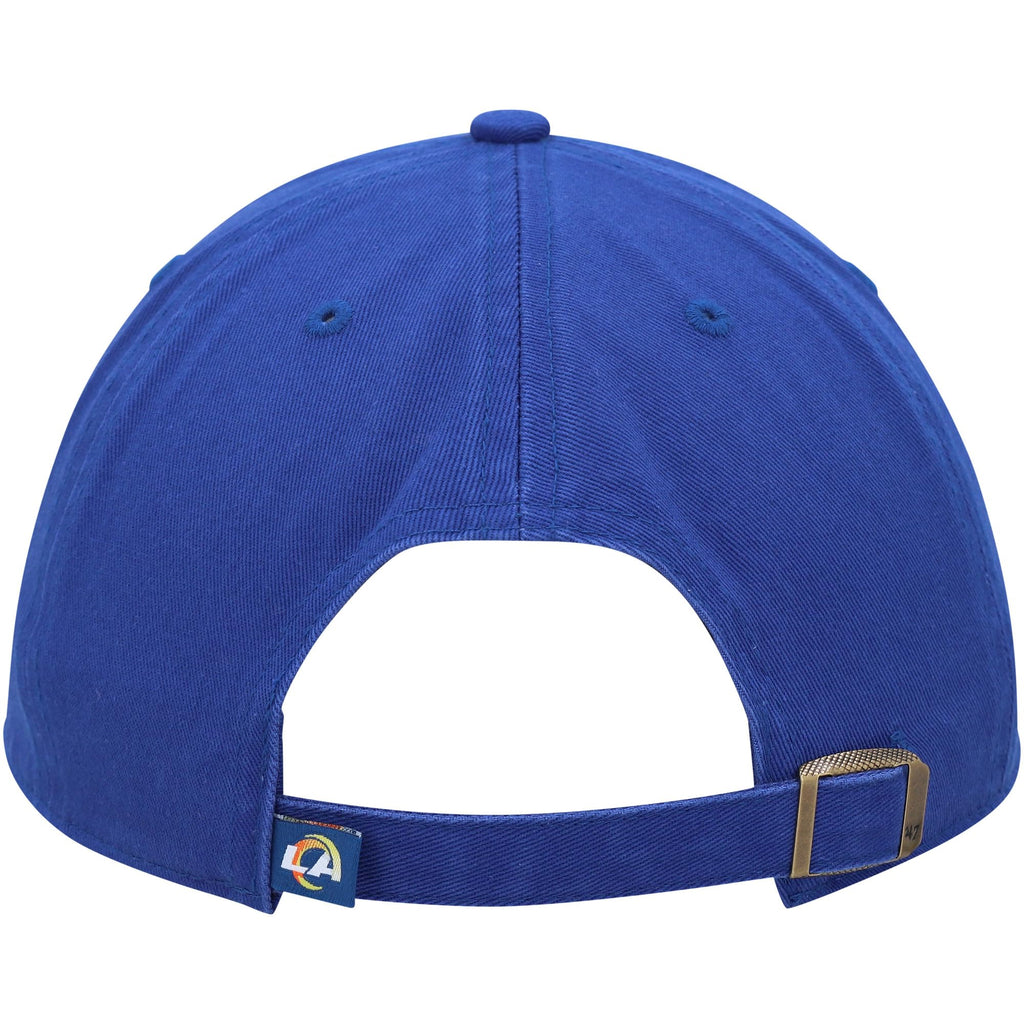 47 Men'S Royal Los Angeles Rams Pride Clean Up Adjustable Hat