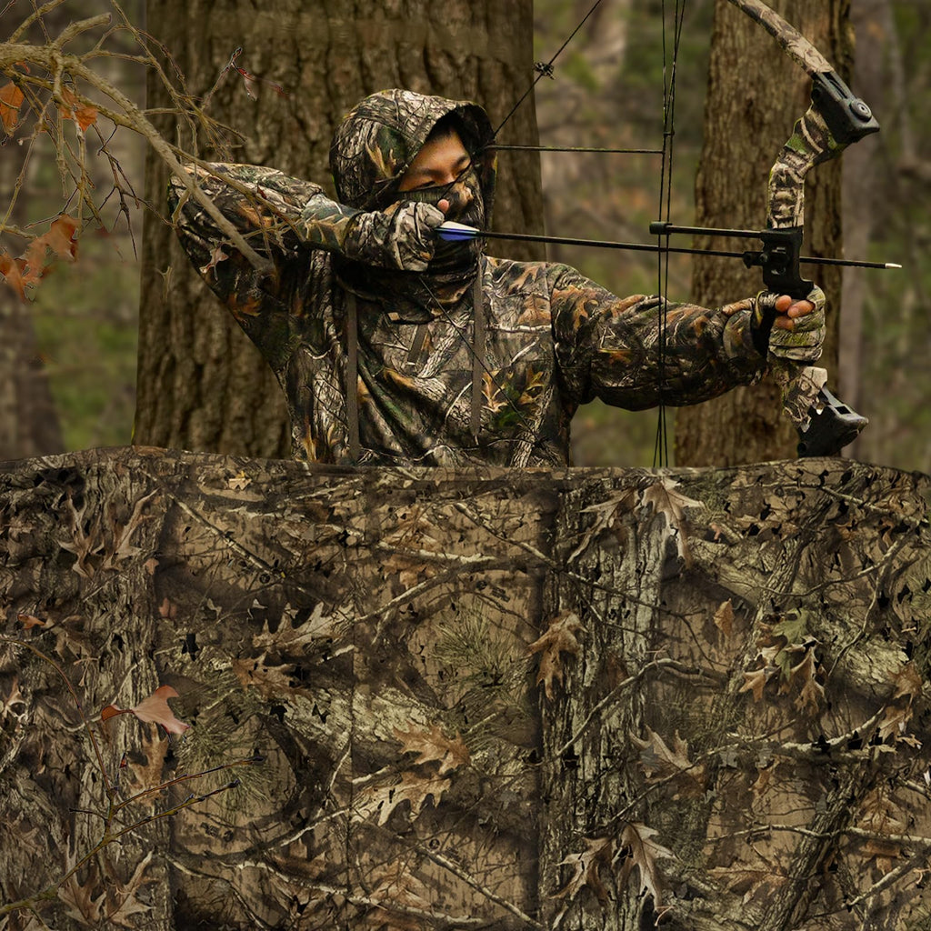 Loogu Camo Netting, Camouflage Netting For Sunshade, Camping, Shooting And Hunting And Many More (6.5X26Ft, 2Mx8M, Loogu Super T