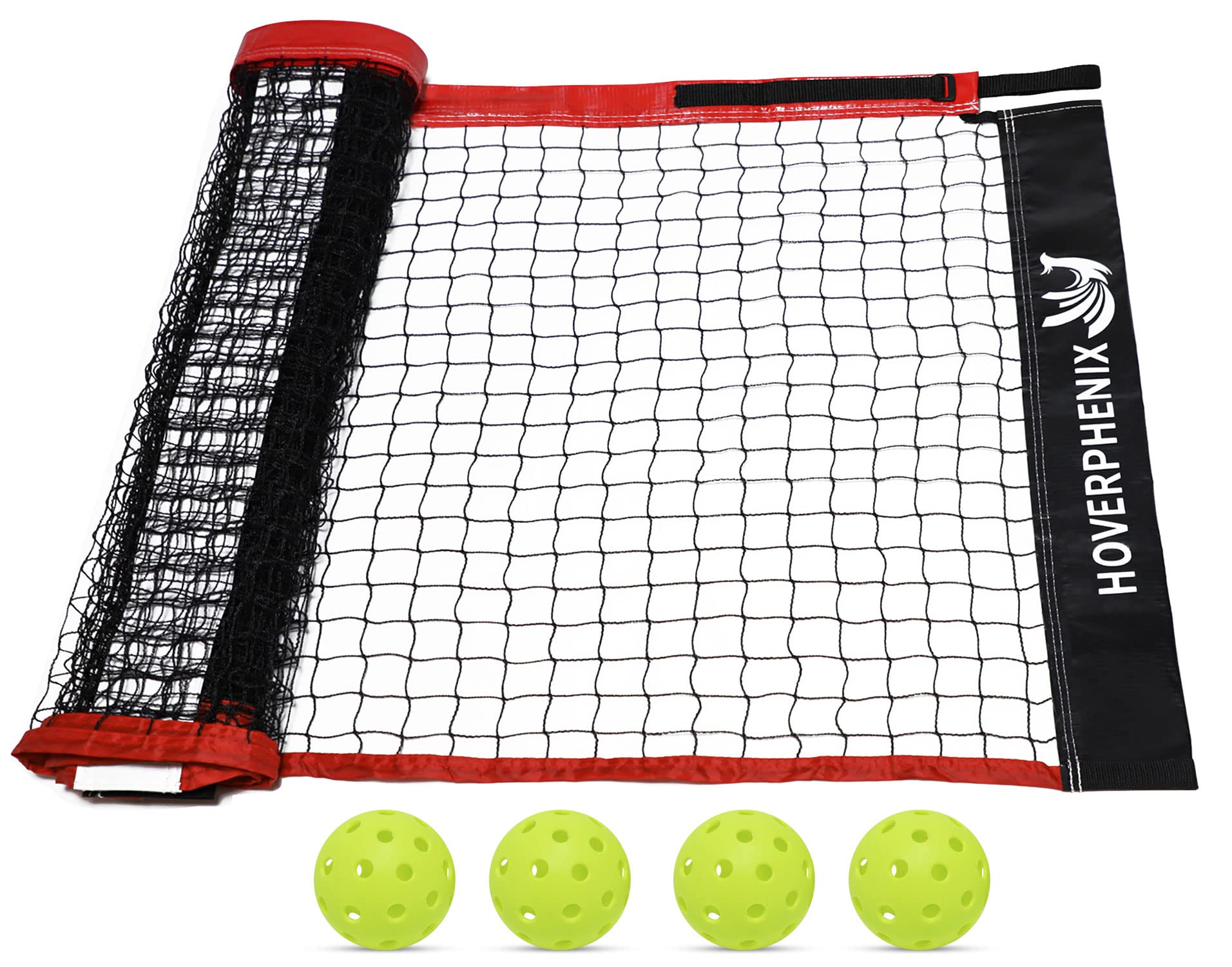 Pickle Ball Replacement Net 22ft x 3ft for Indoor and Outdoor Fits for Most Free-Standing Pickle Ball Frame Come with 4 Outdoor 