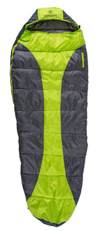 Stansport Stansport Trekker - 86 In X 34 In Mummy Sleeping Bag, Green/Gray