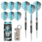 Dw Piranha Steel Tip Darts, Precision Balanced, Accurate, And Durable - Perfect For Professional And Recreational Players