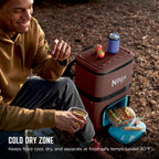 Ninja | Backpack Cooler | Frostvault Go 36 Can Soft Cooler | Leakproof Zipper With Built In Can Opener, 2 Ice Packs & Dry Storag