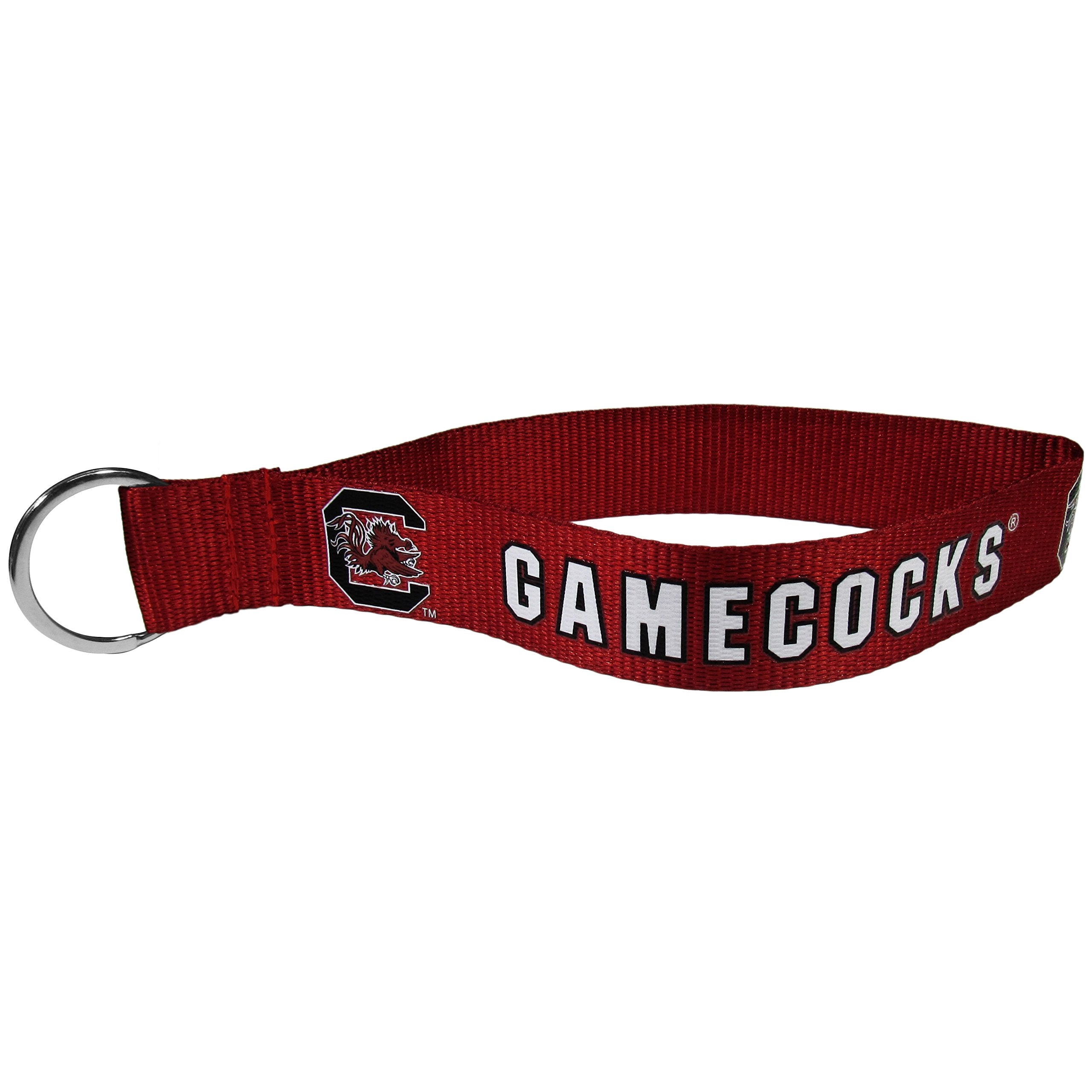 Ncaa South Carolina Fighting Gamecocks Lanyard Key Chain, Wristlet