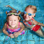 Portzon Unisex-Kids Swim Goggles,Anti Fog Goggles For Kids No Leaking Clear Vision Water Pool Swimming Goggles