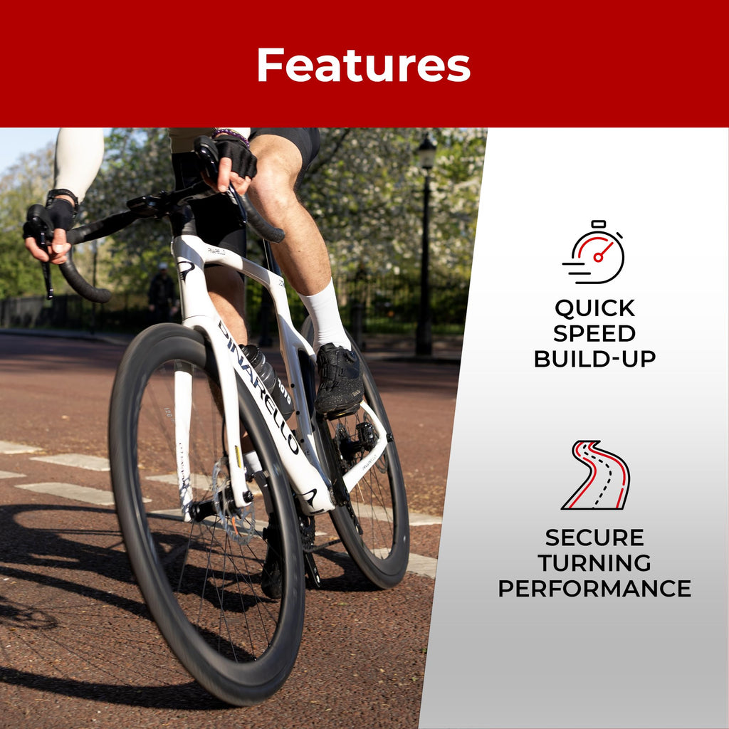 Fincci Pair 700X28C Tire 28-622 Foldable 60Tpi With 1Mm Antipuncture Protection For Cycling Race Road Racing Touring Bicycle Bik
