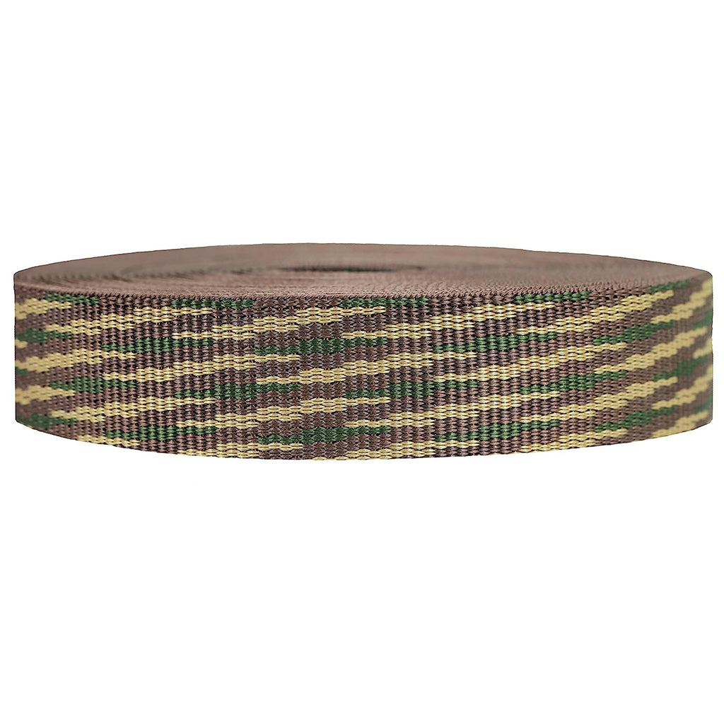 Strapworks Heavyweight Polypropylene Webbing - Heavy Duty Poly Strapping For Outdoor Diy Gear Repair, 1 Inch X 10 Yards - Woodla