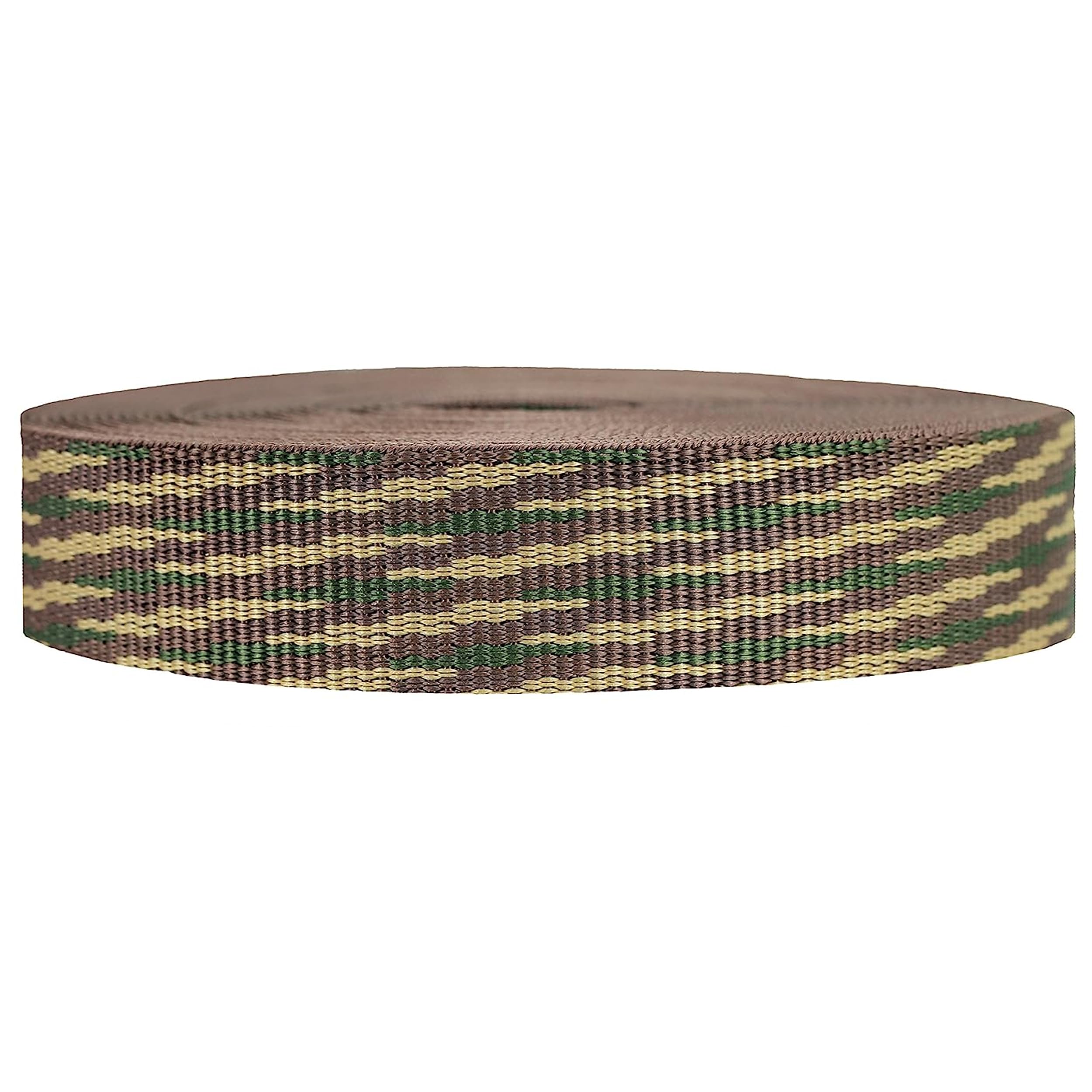 Strapworks Heavyweight Polypropylene Webbing - Heavy Duty Poly Strapping For Outdoor Diy Gear Repair, 1 Inch X 10 Yards - Woodla