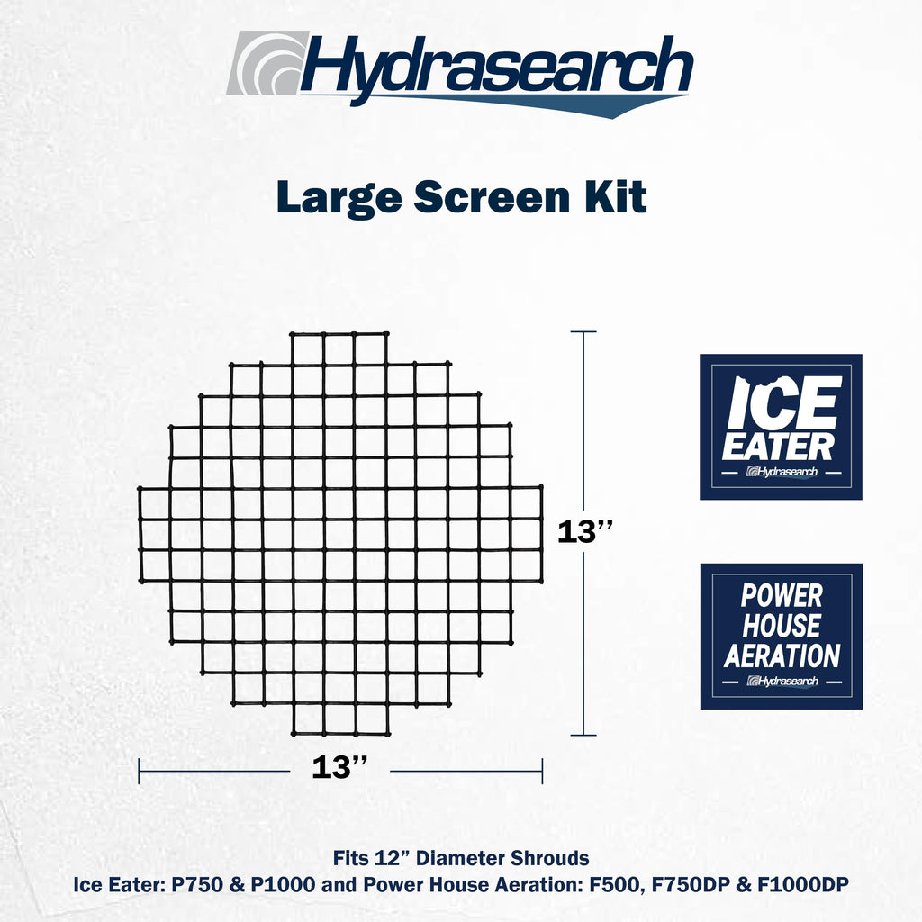 Ice Eater By The Power House Screen Kit F/P750, P1000, F500, F750Dp & F1000Dp