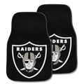 FANMATS NFL Las Vegas Raiders Carpet Car Mat Set 17x27