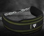 Rdx Dip Belt For Weight Lifting, Heavy Duty 36 Inch Adjustable Steel Chain, Dipping Belt Chin Pull Ups Gym Training Bodybuilding