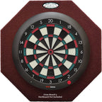 Dart-Stop 29 Inch Burgundy Octagon Pro Dart Board Backboard  Wall Protector  Dartboard Surround
