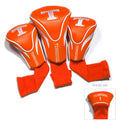 Team Golf Ncaa Tennessee Volunteers Contour Golf Club Headcovers (3 Count) Numbered 1, 3, & X, Fits Oversized Drivers, Utility,