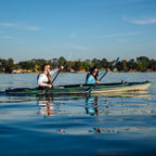 Pelican Argo 136Xp - Sit In Tandem Kayak - Iris - Patented Ram-X Material - Lightweight Stable - 13 Ft