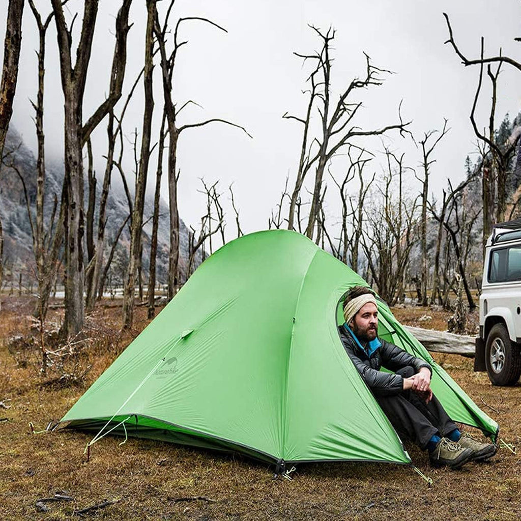 Naturehike Cloud Up Free Standing 2 Person Backpacking Tent Ultralight Nylon Double Layer Camping Tents For Two Person (210T Pol