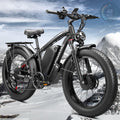 LPQVIATAS 6000W Peak AWD-Ebike-Dual-Motor-Electric-Bike for Adults-Men, 52V 1768Wh Dual-Motor-Ebike 42-46MPH-Hunting-Ebike Long 