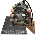 Bearz Outdoor Pocket Blanket - Waterproof Picnic Blanket, Compact Travel Blanket, Picnic Blankets Waterproof Foldable Lightweigh