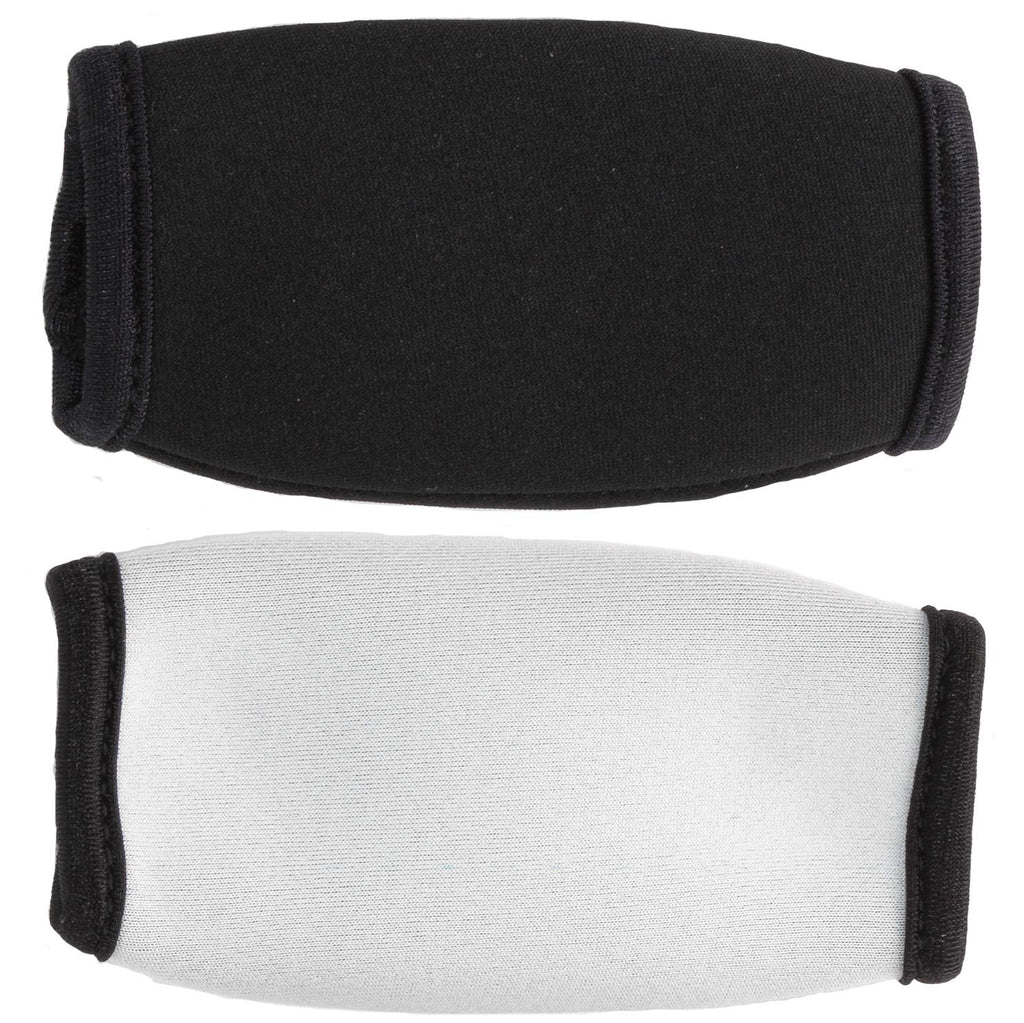 Unique Sports Football Chin Strap Pads, Black And White, One Size Fits All